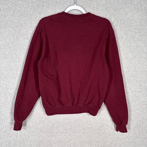 Champion UMD‎ Minnesota Duluth Bulldogs Sweatshirt Small Crewneck College Maroon - Picture 8 of 9
